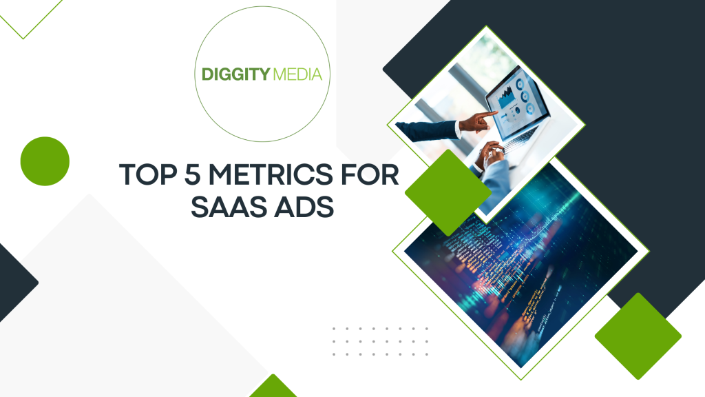 Visual representation of the top 5 metrics for SaaS advertising, highlighting key performance indicators for effective campaigns.
